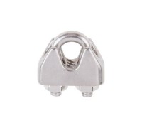 Зажим для троса М4, нерж.сталь (А4), DIN 741 (100 шт в уп.) (STARFIX)