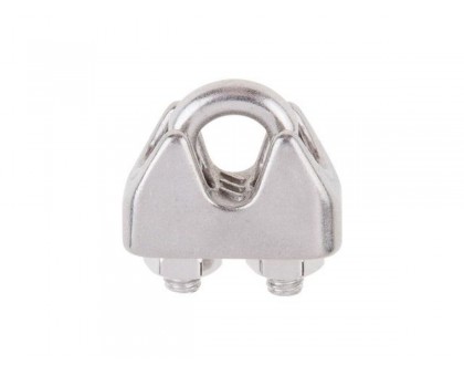 Зажим для троса М4, нерж.сталь (А4), DIN 741 (100 шт в уп.) (STARFIX)