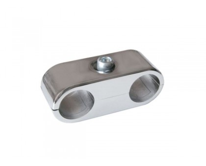 Держатель для труб параллельный, хром STARFIX