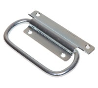 Ручка откидная, белый цинк. STARFIX