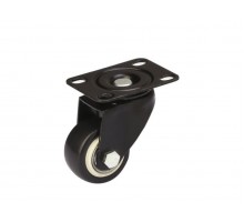 Опора колёсная усиленная d-40мм поворотная площадка STARFIX