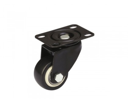 Опора колёсная усиленная d-40мм поворотная площадка STARFIX