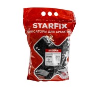 Фиксатор арматуры "Звездочка-25" 6-20 усиленный (40 шт в дой-паке) STARFIX