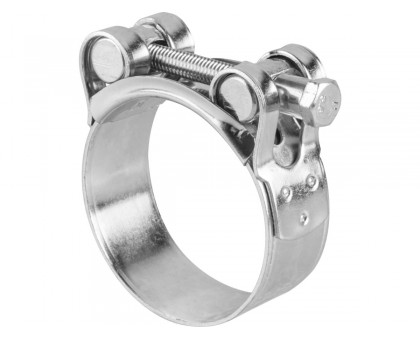 Хомут силовой 48-51мм, цинк (20 шт в пакете) STARFIX