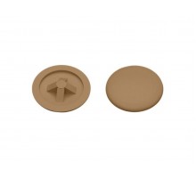 Заглушка для самореза PH2, декоративная бук (50 шт в зип-локе) STARFIX