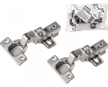 Петля вкладная с доводчиком Clip-on (2 шт в пакете) STARFIX