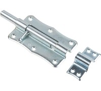 Шпингалет 100 мм фигурный ЗТ2, белый цинк STARFIX