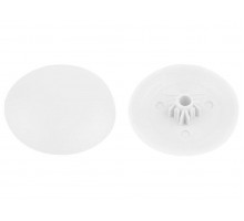 Заглушка для самореза PH2, декоративная белая (50 шт в зип-локе) STARFIX