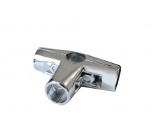 Соединение Т-образное  для 4 труб, хром STARFIX