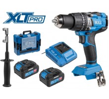 Аккум. дрель-шуруповерт BULL SR 1805 Xcase XLTpro, 2х4 А*ч, БЕСЩЕТ., 18 В, 120 Н*м, БЗП(мет.) 13 мм